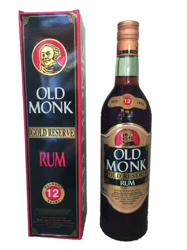 Old Monk 12y Gold Reserve Rum 0,7 l